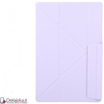 Magnetinis dirbtinės odos atverčiamas dėklas - violetinis (Samsung Galaxy Tab S11)